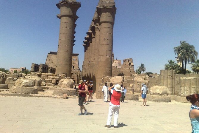 4-Day 3-Night Nile Cruise from Aswan to Luxor including Abu Simbel, Air Balloon - Luxor Temple after dark