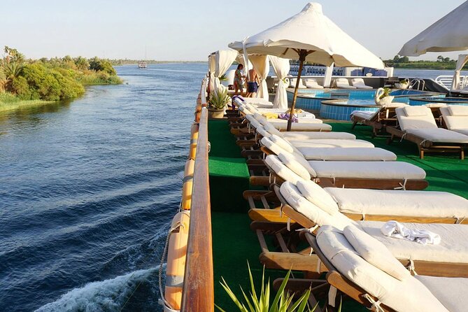 4 Days Nile cruise Aswan to Luxor & Abu Simbel. Hot air Balloon - What life on the boat is really like