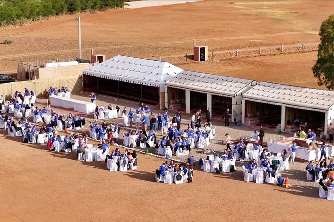 Agadir Hot Air Balloon and Moroccan Breakfast - The landing and Moroccan breakfast