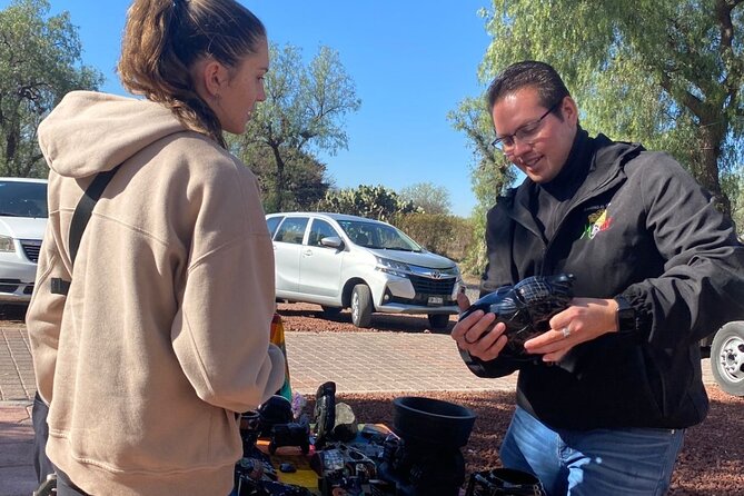 All-inclusive hot air balloon flight over Teotihuacan - Maguey, obsidian, and local drink tastings