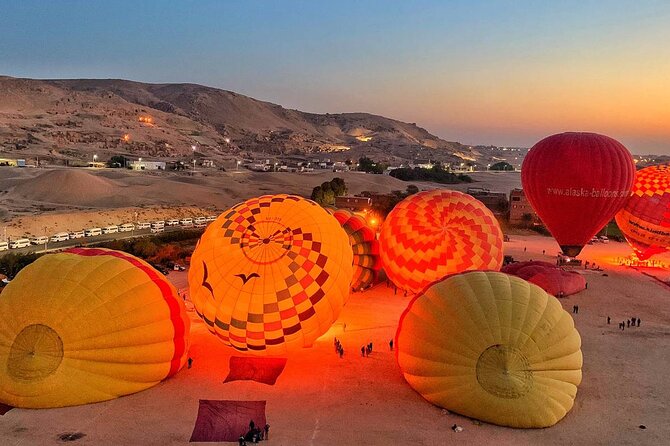 Amazing Hot Air Balloon Ride in Luxor - What the $100 price includes