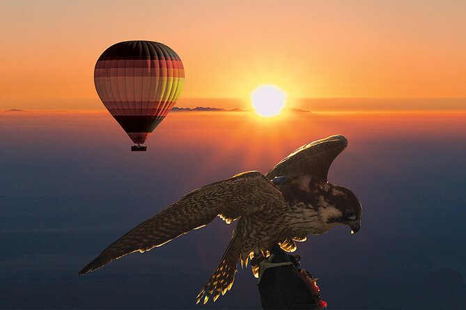 Amazing Hot Air Balloon With Beautiful Desert Sunrise View - The 4:30 am pickup and drive outside Dubai