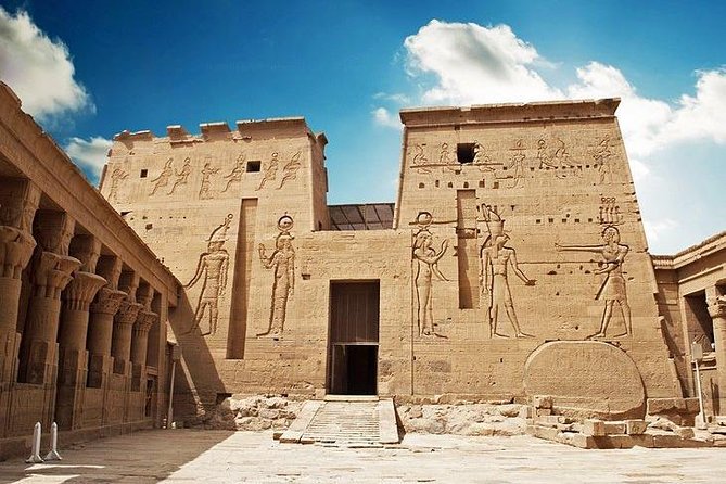 Amazing3- Nights Nile Cruise from Aswan including Abu Simple & Hot Air Balloon - Day 1: High Dam, Philae, and your first night aboard