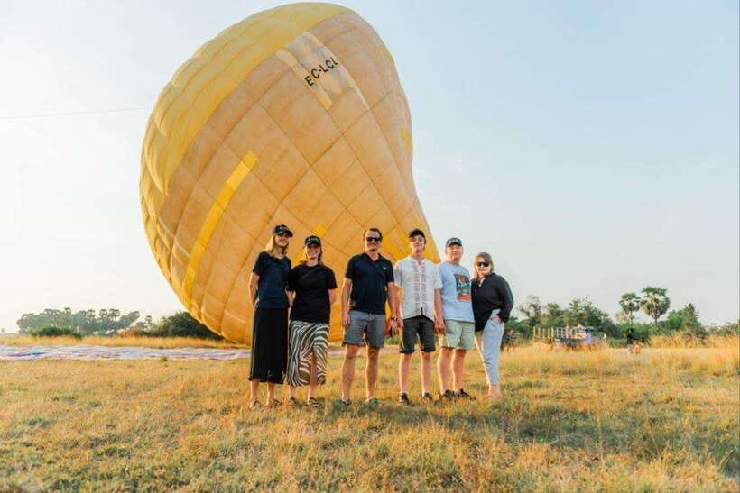 Angkor Stunning Hot Air Balloon - Rising above Bakong instead of walking another temple loop