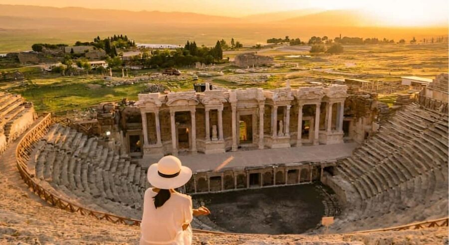 Antalya/Belek: Pamukkale Day Tour w/Optional Hot Air Balloon - Turkish lunch after the ruins
