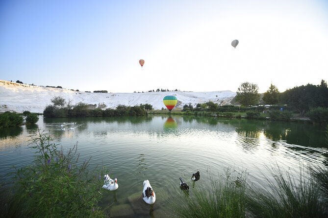 Antalya / Belek : Pamukkale Day Trip w/ Optional Hot Air Balloon - Taking off above Pamukkale