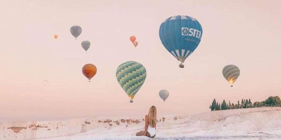 Antalya: Pamukkale Guided Tour With Optional Balloon Flight - Lunch and the stop for souvenirs