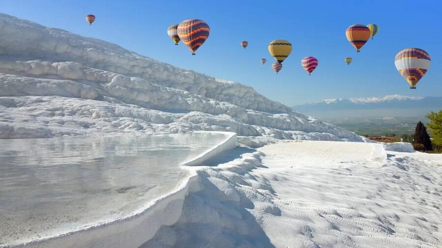 Antalya: Pamukkale Guided Tour With Optional Balloon Flight - The pre-dawn pickup from Antalya