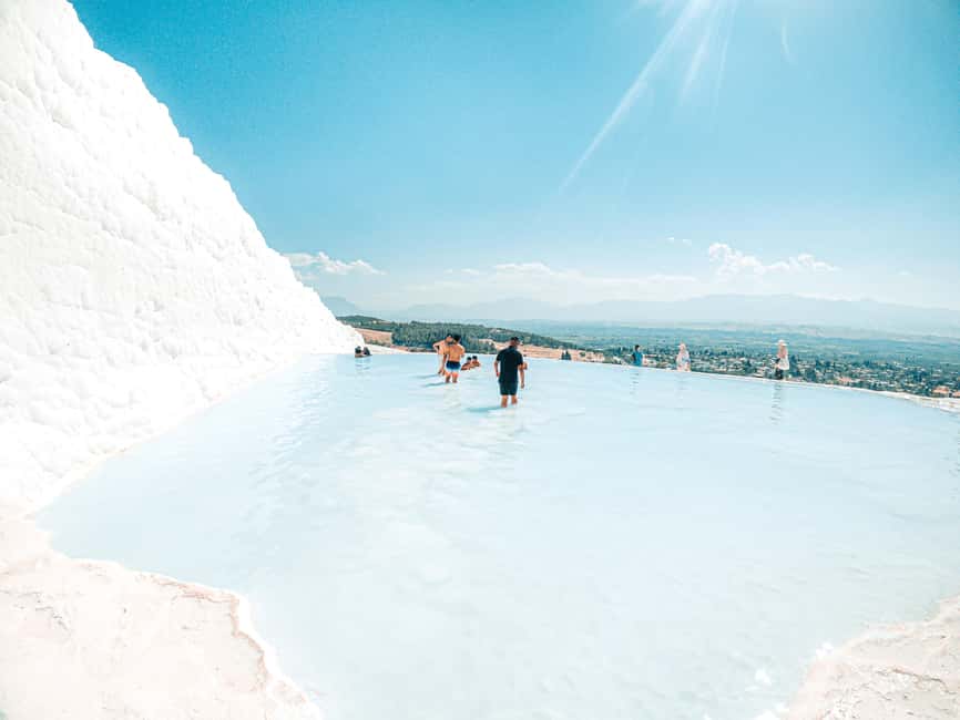 Antalya to Pamukkale: Day Tour W/Optional Hot Air Balloon - Cleopatra’s Pool is a paid extra, not a free swim