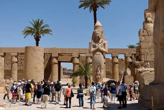 Balloon, East Bank, West Bank, and Valley of the Queens in Luxor - Karnak: columns on a grand scale