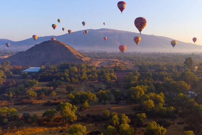 Balloon flight + pick up in CDMX + Breakfast in Cave + Teotihuacan - Why the balloon flight is worth the 4:30 a.m. alarm