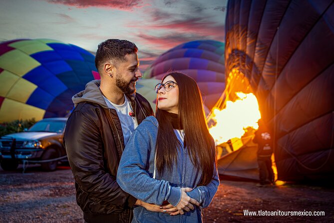 Balloon flight + pick up in CDMX + Breakfast in Cave + Teotihuacan - Two hours among the pyramids