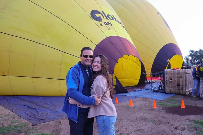 Balloon flight Teotihuacan, Breakfast in a cave Pick up in CDMX - Breakfast at Restaurante La Cueva Teotihuacán
