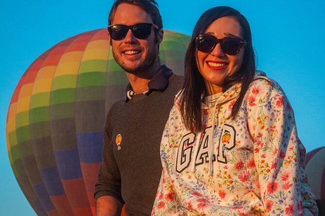 Balloon Flight with Breakfast in Cave and Round Trip CDMX - Preparing for takeoff at the San Juan balloonport