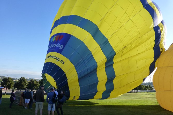 Balloon Ride over Catalonia with optional Pick-up from Barcelona - Takeoff near Vic and the first views