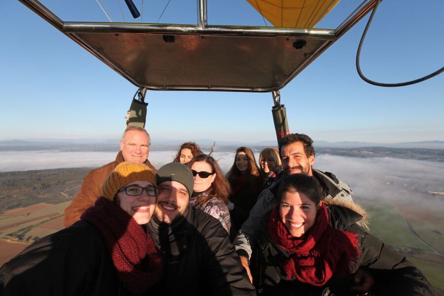 Barcelona: Hot Air Balloon Ride - Landing, packing, and the champagne toast