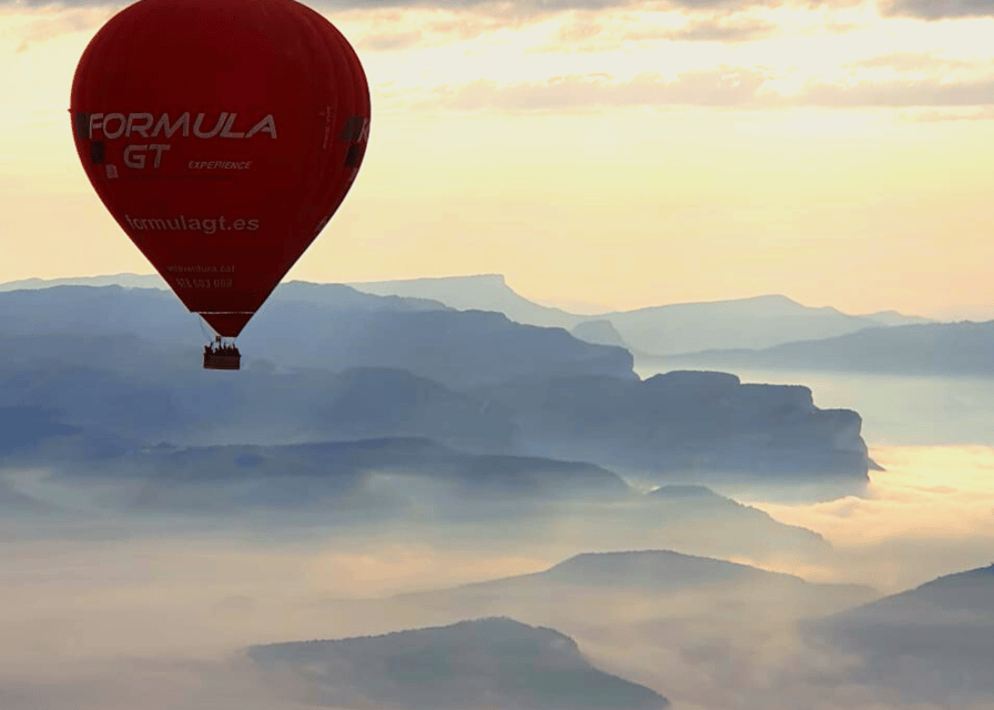 Barcelona: Pre-Pyrenees Hot Air Balloon Tour & Pickup Option - From Barcelona pickup to the launch field