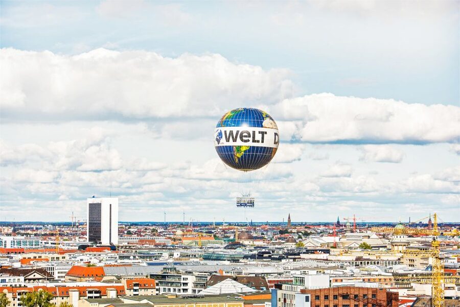 Berlin: Ticket for World Balloon with Perfect View - Reading Berlin from the sky