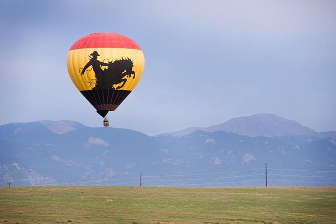 Breathtaking Colorado Springs Sunrise Hot Air Balloon Flight - Mountain views from the Spanish Peaks to Longs Peak