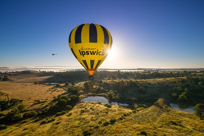 Brisbane's closest Hot Air Balloon Flights - City & Country views - 1 hr flight! - Breakfast at Fourthchild Café and Restaurant