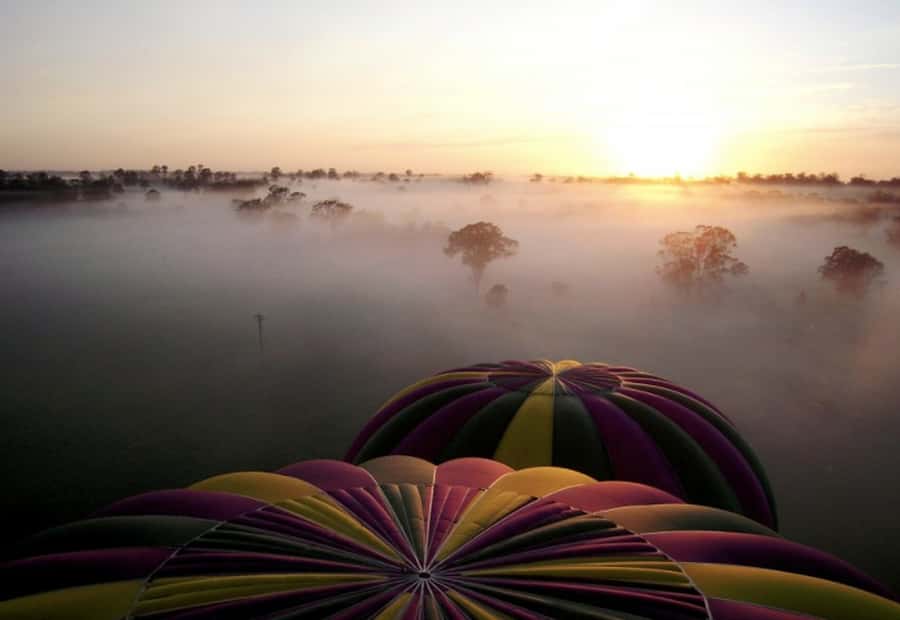 Camden Valley: Sunrise Hot Air Balloon Flight With Breakfast - The meeting point and transfer to the launch site