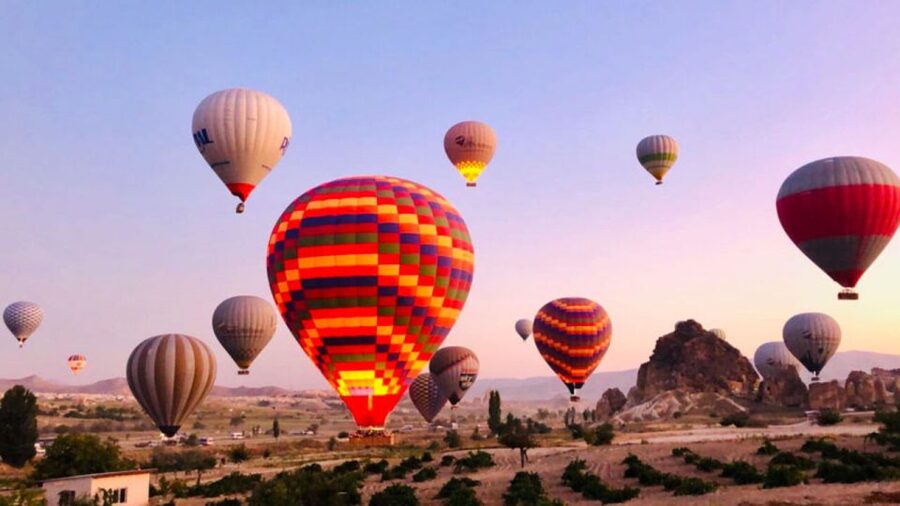 Cappadocia: 1 of 3 Valleys Hot Air Balloon Flight - The view is the real value
