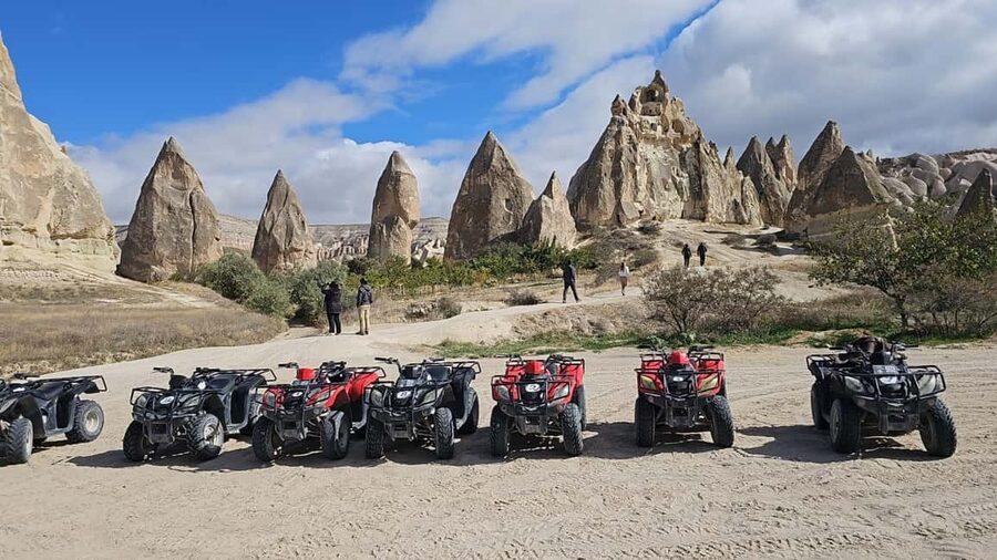 Cappadocia: ATV Tour and Optional Hot Air Balloon Watching - Red Valley and the changing morning light