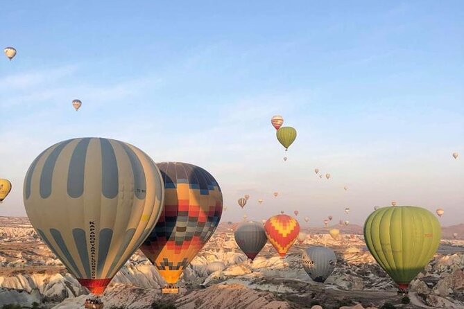 Cappadocia Best Hot Air Balloon - Champagne after landing