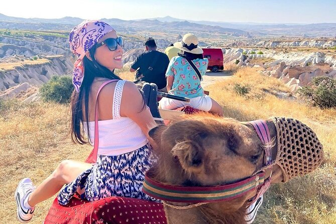 Cappadocia Camel Ride with Balloon View or at Sunset - Mounting the camels and settling into the rhythm