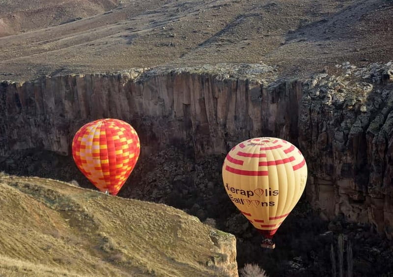 Cappadocia: Cat/Ihlara Valley Sunrise Hot Air Balloon Ride - Landing, champagne, and the certificate