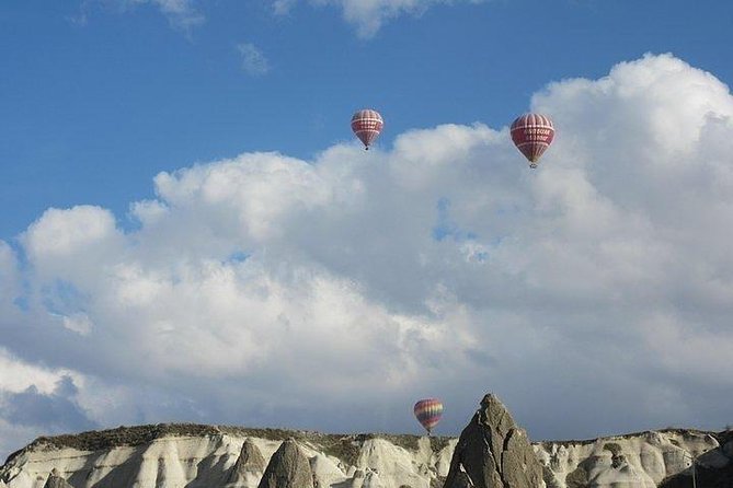 Cappadocia Goreme Balloon Tour - Red Valley and Rose Valley From Above