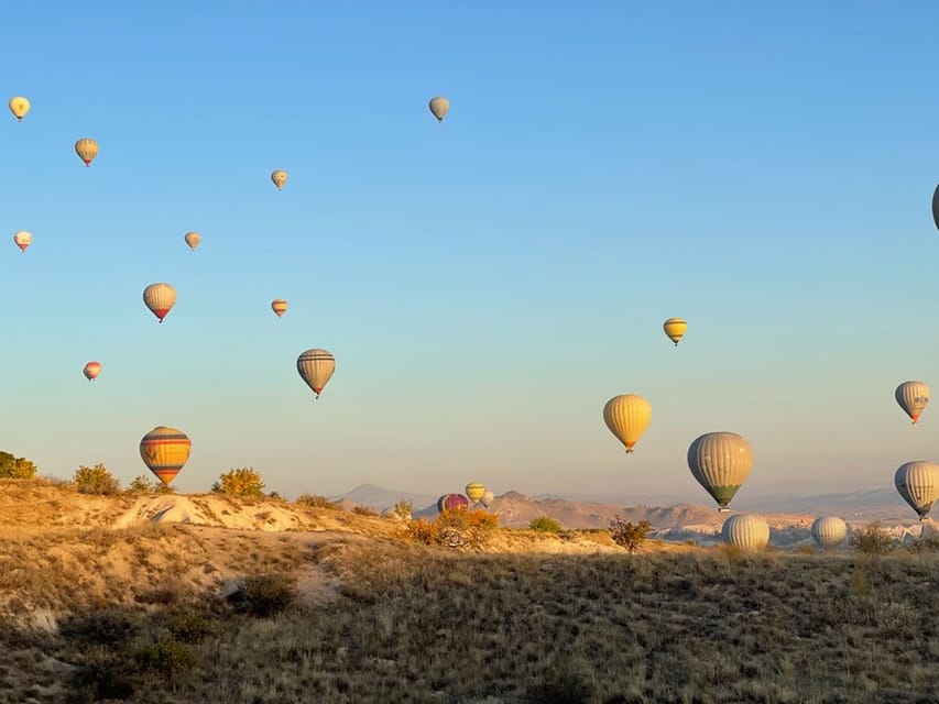 Cappadocia: Göreme Sunrise Hot Air Balloon Ride w/ Breakfast - The 45-minute flight above the valleys