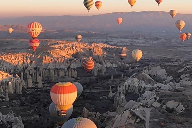Cappadocia Hot Air Balloon Flight Göreme Valley - Paşabağ, Love Valley, and Swords Valley From Above