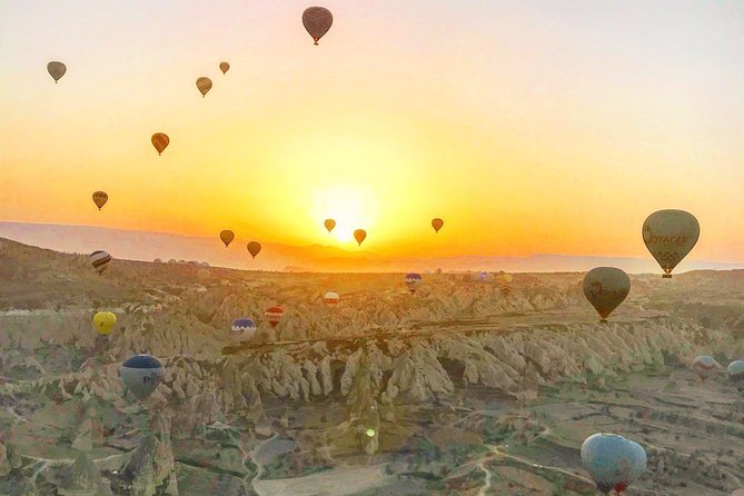 Cappadocia Hot Air Balloon Flight over Goreme - The landing and celebration afterward