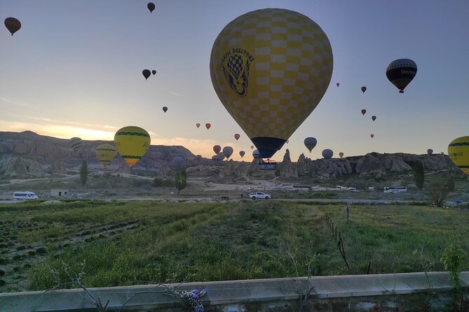 Cappadocia Hot Air Balloon Flight / Over Goreme & FairyChimneys - Hotel pickup makes the predawn start easier