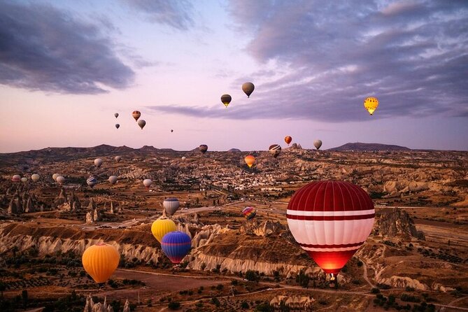 Cappadocia Hot Air Balloon Flight Over The Fairy Chimneys - A landing, toast, and certificate