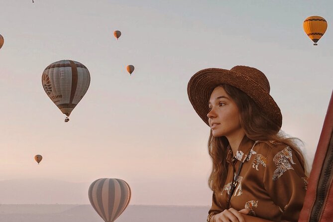 Cappadocia Hot Air Balloon Ride – First Flight in Göreme - Flying above Göreme and Uchisar