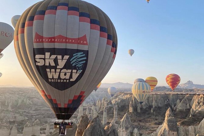Cappadocia Hot Air Balloon Ride / Skyway Balloons - Sunrise Over Cappadocia From a Balloon
