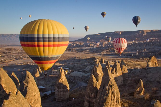 Cappadocia Hot Air Balloon Tour Over Fairychimneys - A 45 to 60 minute view of Cappadocia