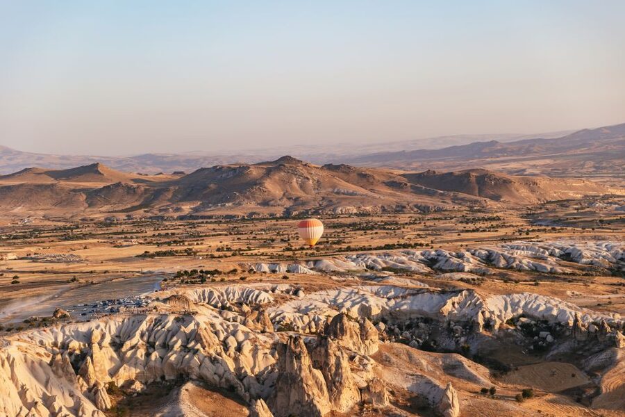 Cappadocia: Hot Air Balloon Trip in Goreme with Breakfast - The flight over fairy chimneys and valleys