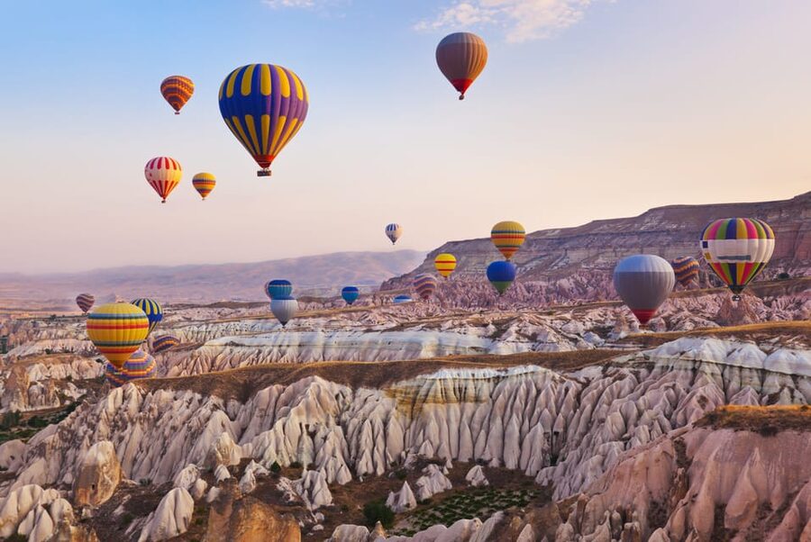 Cappadocia: Hot Air Balloon Watching - Watching the balloons inflate before sunrise