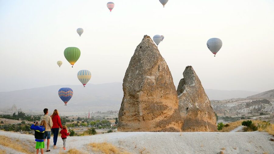 Cappadocia: Hot Air Balloon Watching at Sunrise with Pickup - Chasing the balloons through Love Valley