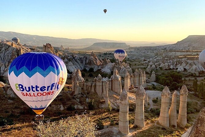 Cappadocia Hot Air Balloons or Kelebek Flight - Landing, champagne, and the return to Goreme