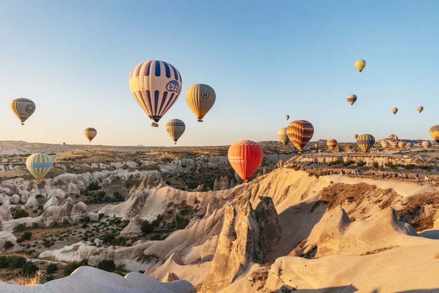 Cappadocia: Panoramic Hot Air Balloon Viewing Tour - Watching Cappadocia wake up from three valleys