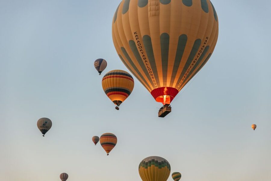 Cappadocia: Panoramic Hot Air Balloon Viewing Tour - Balloon preparation is part of the show