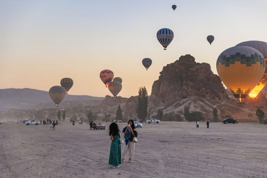 Cappadocia: Panoramic Hot Air Balloon Viewing Tour - The three-valley panorama gives you the big picture