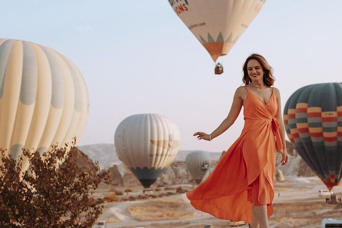 Cappadocia Private Balloon Watching Tour - Çavuşin Valley adds movement and distance