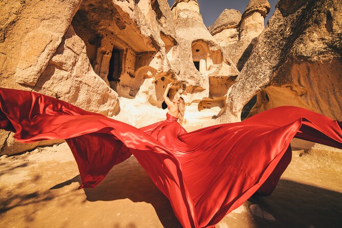 Cappadocia Private Flying Dress & Hot Air Balloon Photoshoot - Balloon views are special, but never guaranteed