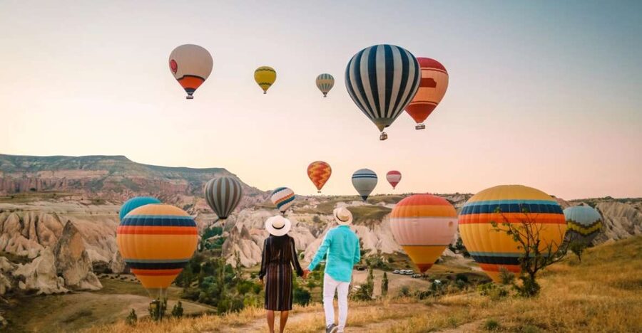 Cappadocia: Sunrise Balloon Watching Tour with Video - Love Valley and the fairy chimneys