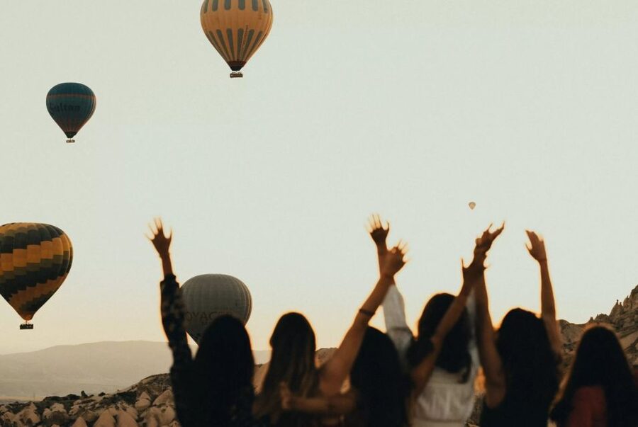 Cappadocia: Sunrise Balloon Watching Tour with Video - Transport, group size, and timing
